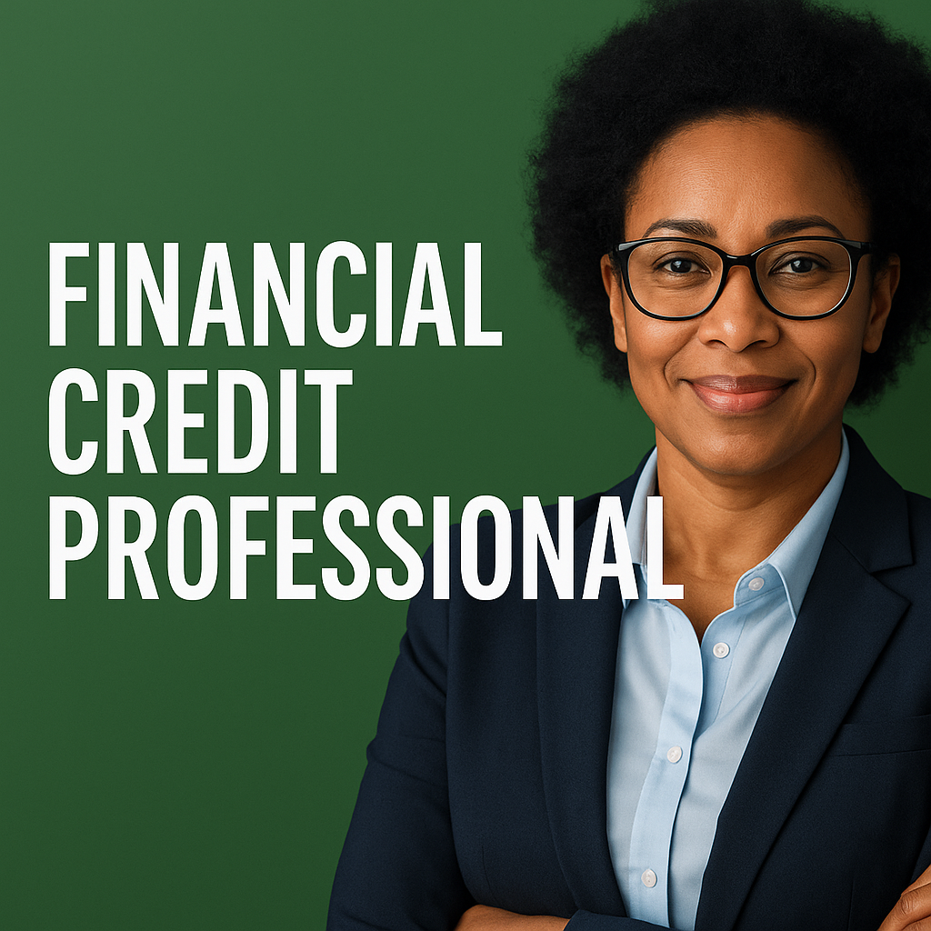 Professional illustration of credit score improvement and financial planning